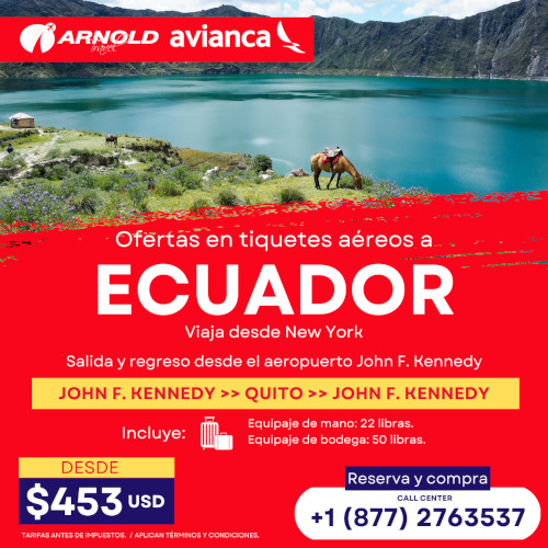 Tiquetes Ecuador