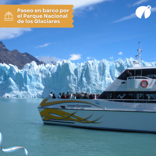 Paseo en barco por el Parque Nacional de los Glaciares