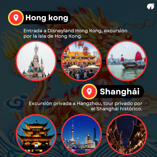 Excursiones para realizar en China Hong Kong - Shanghái