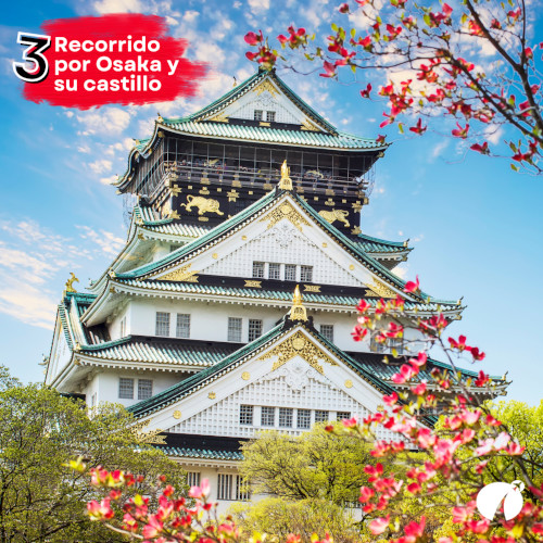 Recorrido por Osaka y su castillo