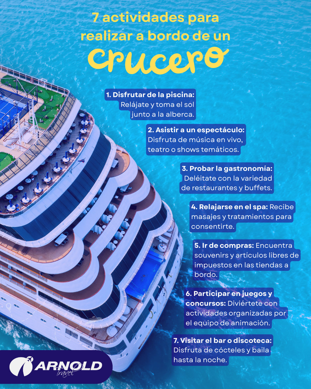 Actividades Crucero